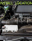 70 series landcruiser fuse block plate install location
