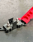 Bussmann LMI Fuse Holder for AMI/MIDI fuses showing heavy-duty design with red fuse cover