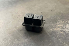 Flange mounted relay base