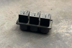 Flange mounted relay base