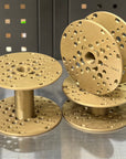 Mil-Spool 3D printed spools in two sizes, designed for easy use and organization in the shop.