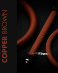 Copper Brown Braided Cable Sleeve