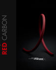 Red Carbon Braided Cable Sleeve