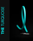 The Turquoise Braided Cable Sleeve showcasing unique color and design, made in Germany by MDPC-X.