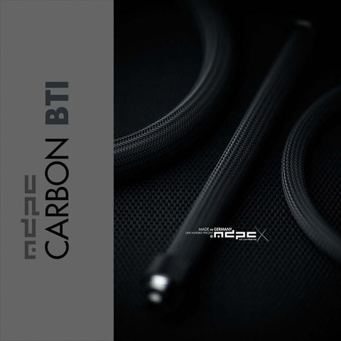 Carbon BTI Braided Cable Sleeve