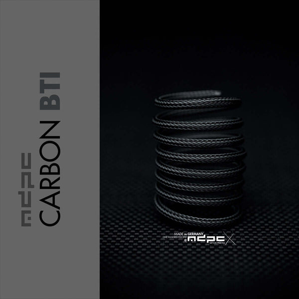 Carbon BTI Braided Cable Sleeve