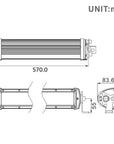 22 INCH D1 SERIES LIGHT BAR - MIL-SPEC DESIGNS