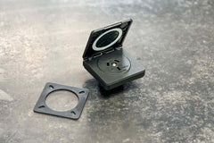 Flush Mount 240V Caravan Outlet