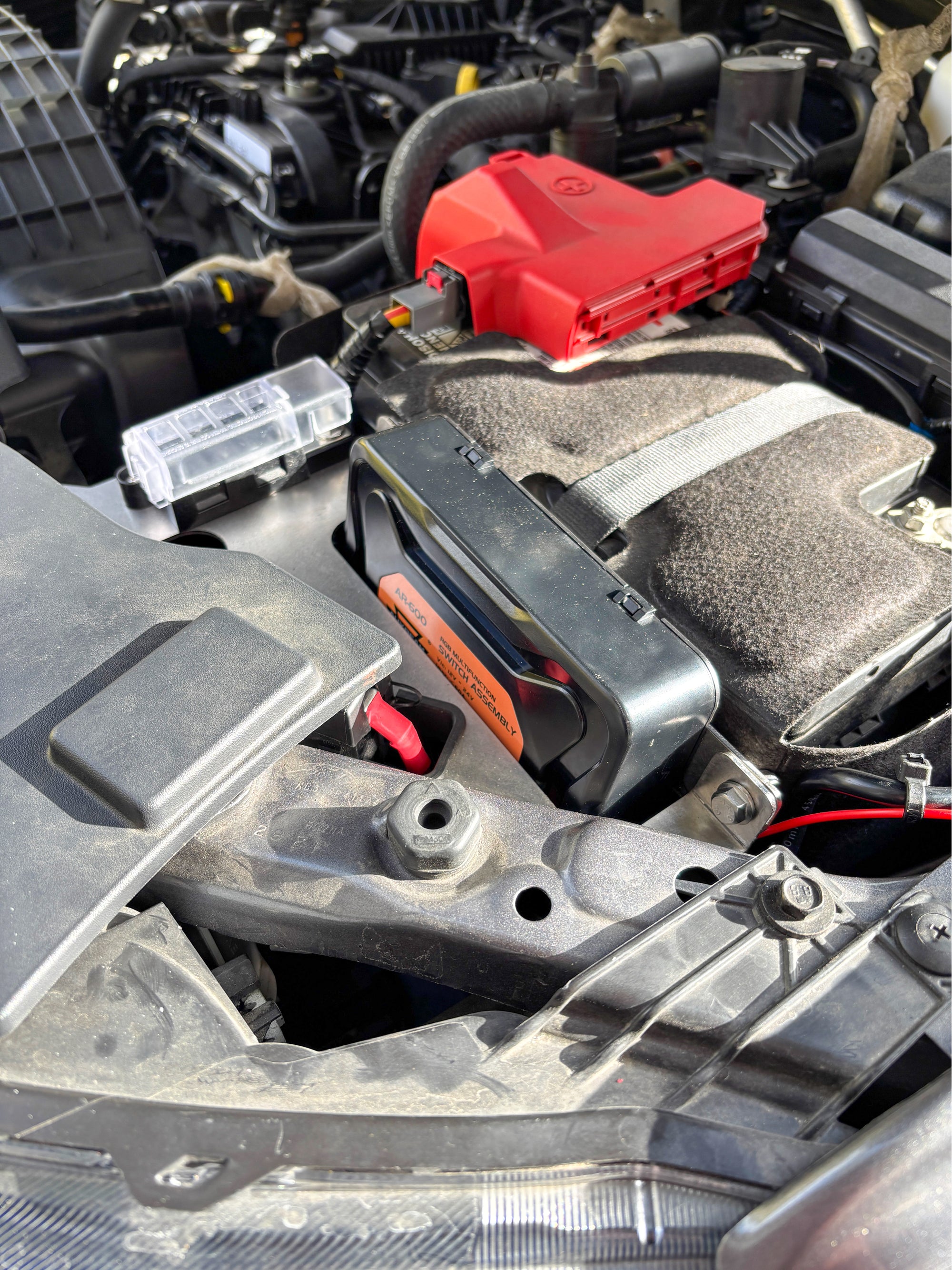 Ford Ranger PX2/PX3/Raptor/5th Gen Auxbeam AR800 Mounting Plate Kit