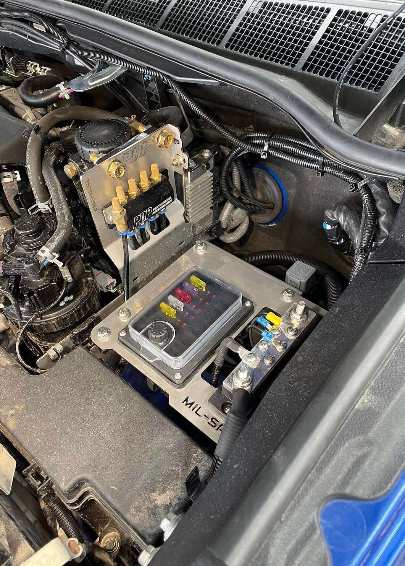 N80 Hilux Blank Plate (20152022) Accessory Mounting Kit