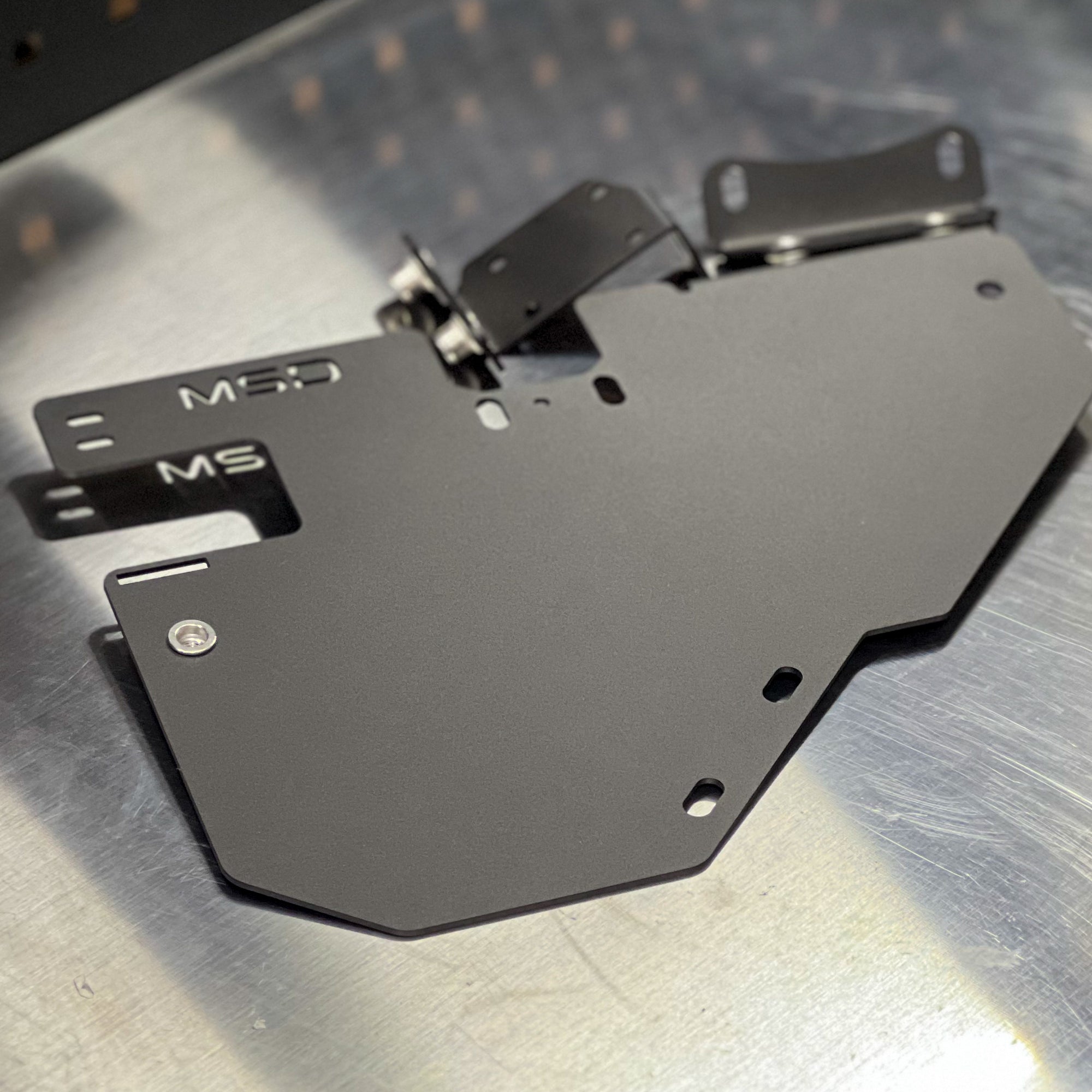 black mounting plate for Isuzu dmax 
