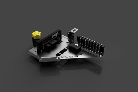 Dmax-bt50 switch pro bracket with winch isolator