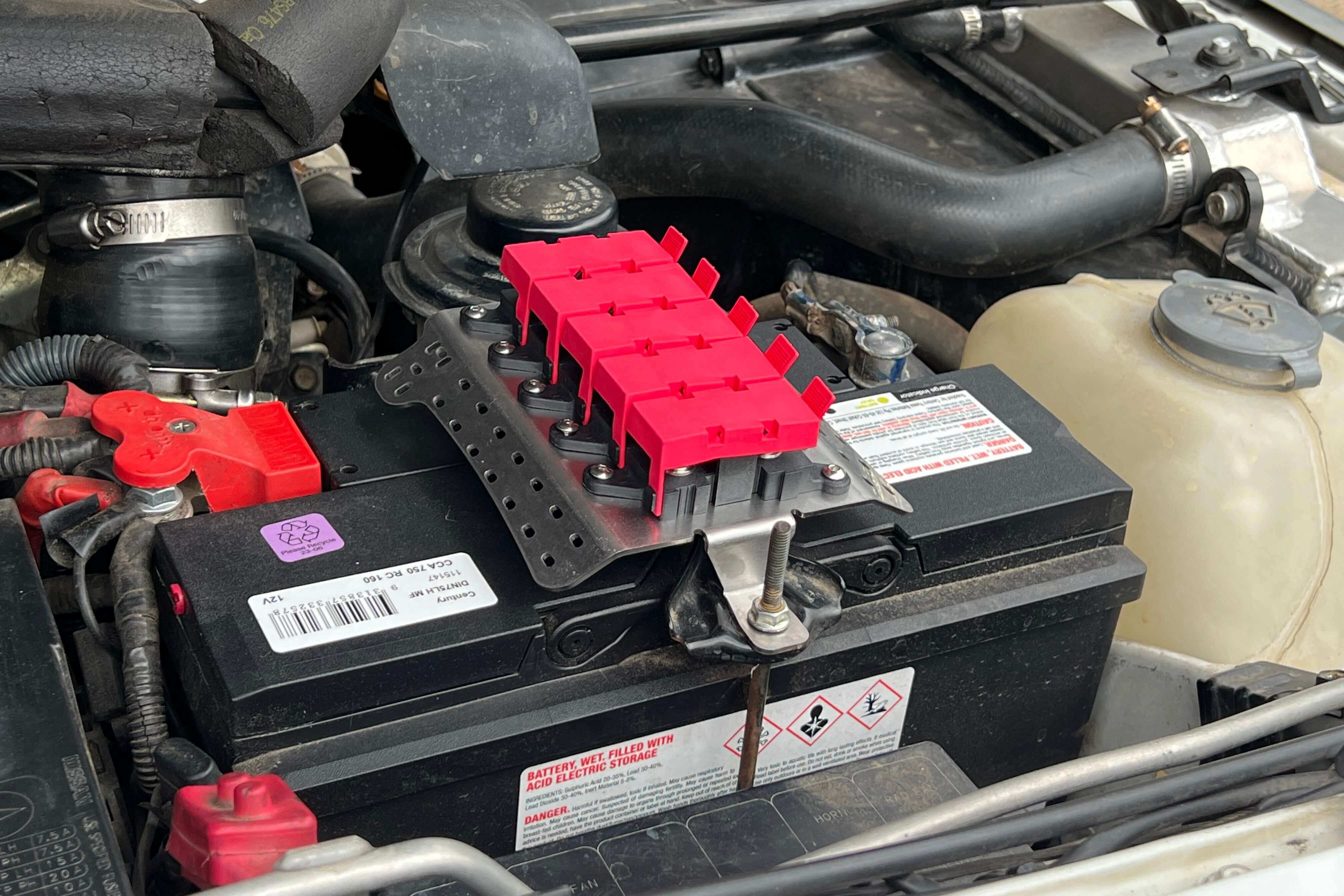 GU Patrol Fuse Bracket Simplified Universal Wiring Setup