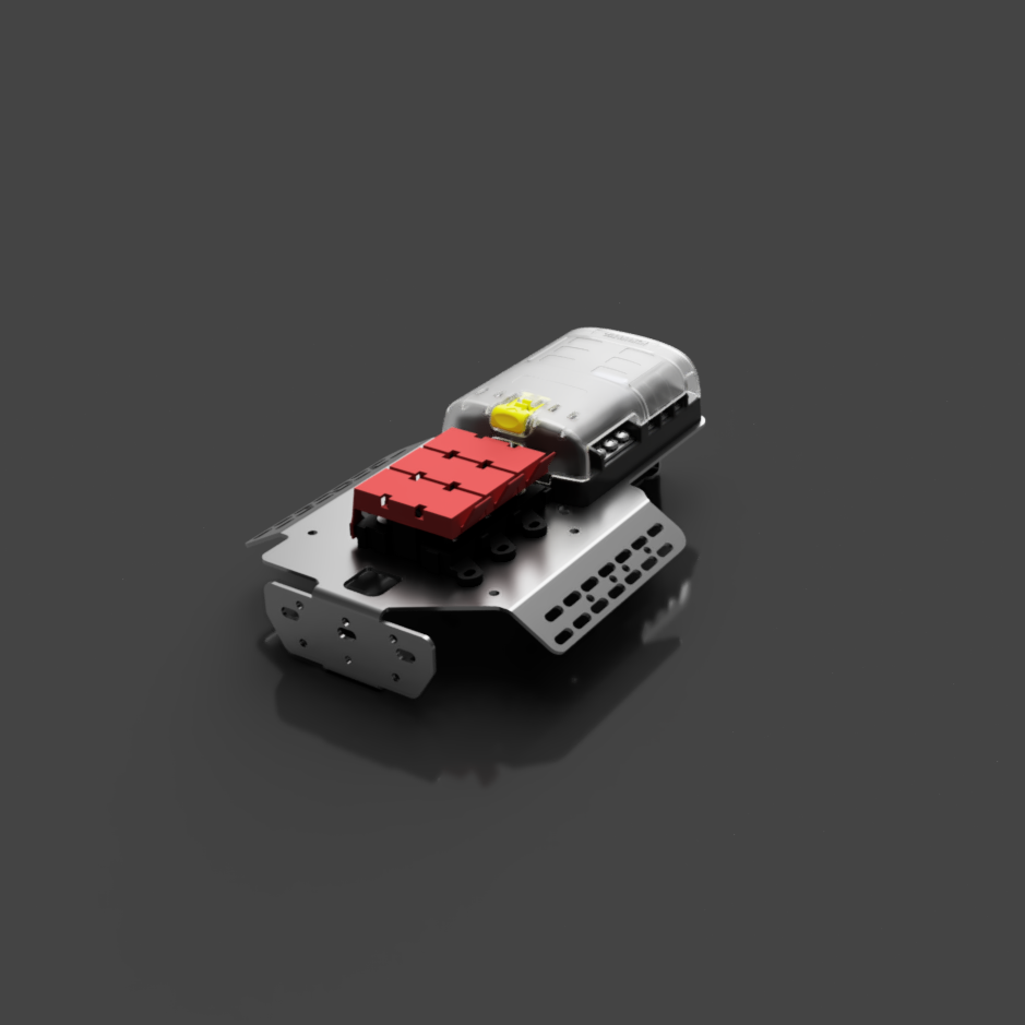 N80 Hilux (2015-Current ) Battery Fuse Bracket Kit featuring MIDI fuse holders and durable design.