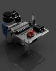 hilux midi fuse bracket with compressor bracket