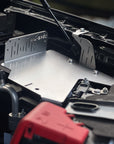 Next Gen (RA 2022-Current) Ford Ranger Blank Plate installed in engine compartment for optimal mounting solutions.