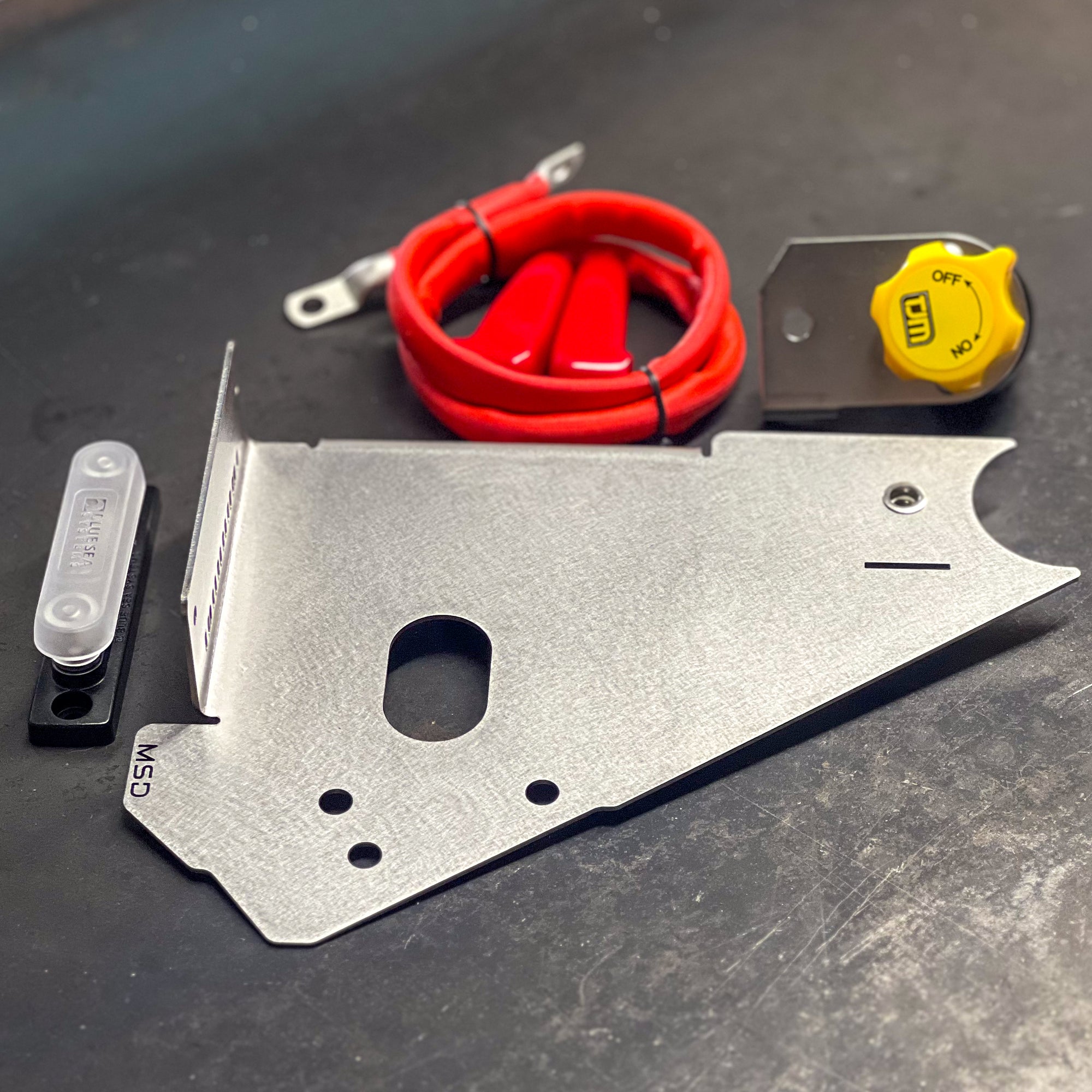 Ford Ranger PX2/PX3/Raptor/5th Gen Blank Plate V3 with accessories and wiring components