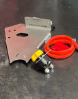 Ford Ranger PX2/PX3/Raptor/5th Gen Blank Plate V3 components including plate, winch isolator, and wiring.
