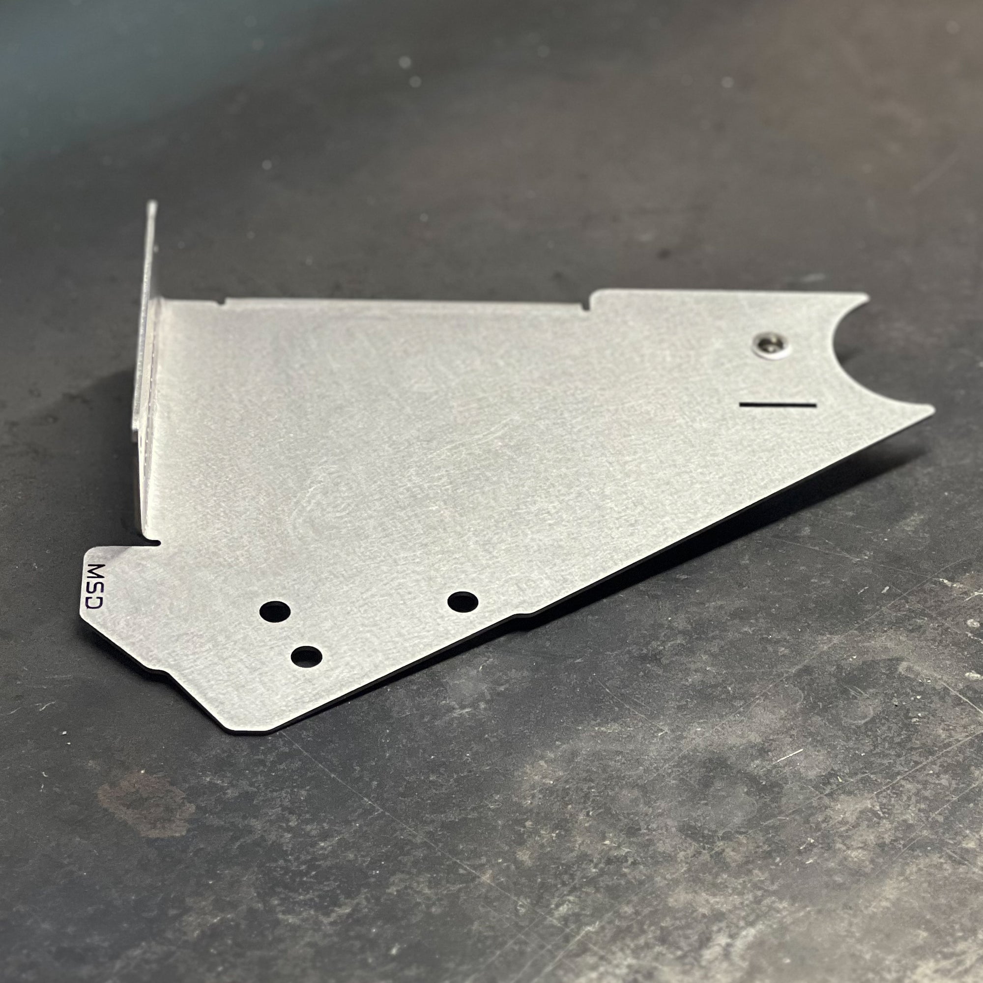 Ford Ranger PX2/PX3/Raptor/5th Gen Blank Plate V3 metal component for custom mounting options.