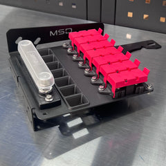 70 Series Landcruiser MIDI Plate (2007-Current) with 6 MIDI fuse capacity and input module