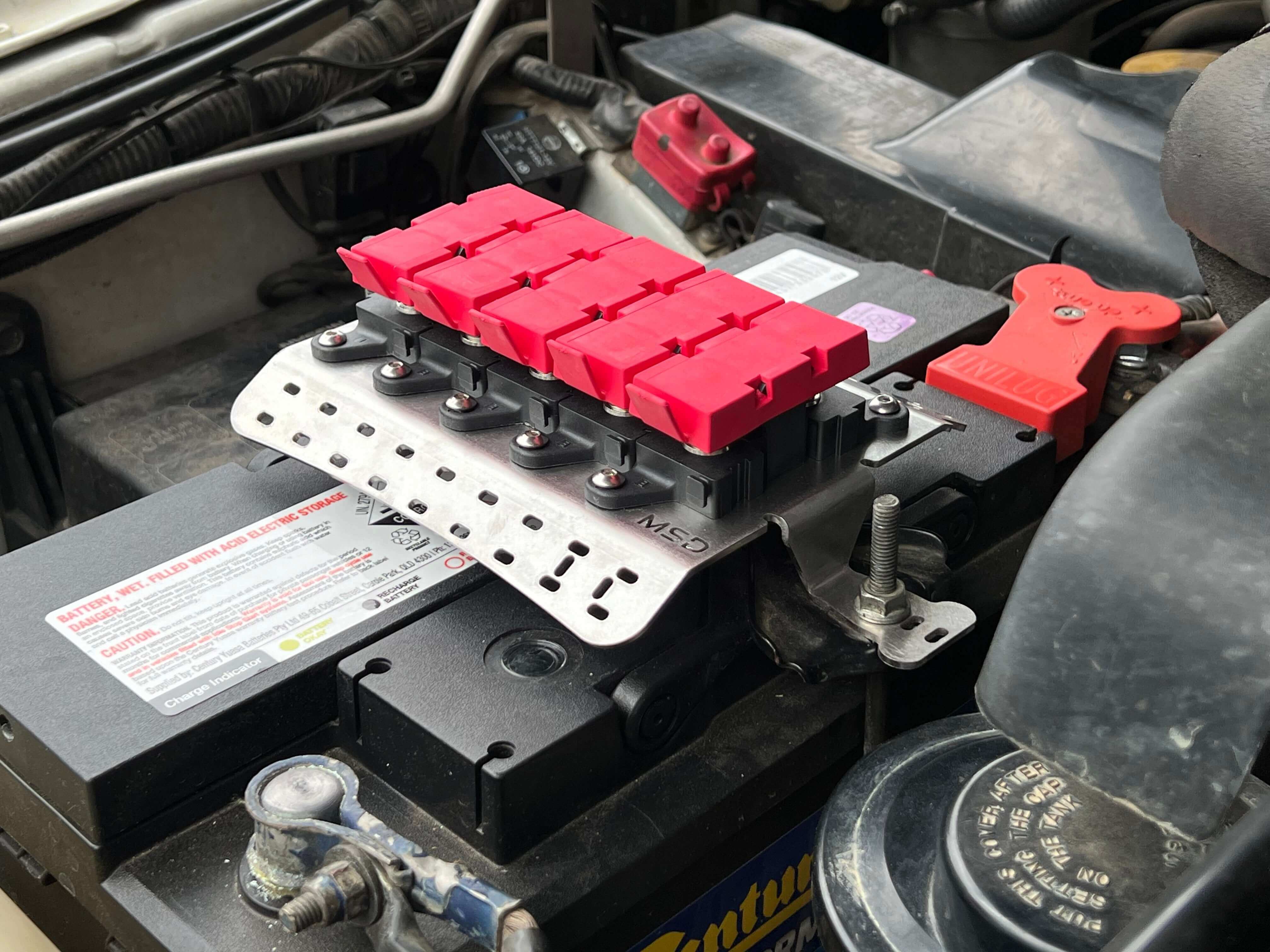 GU Patrol Fuse Bracket Simplified Universal Wiring Setup