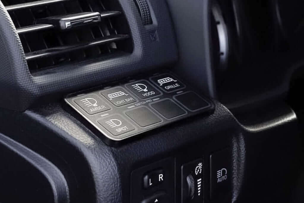 switch pros 9100 keypad installed