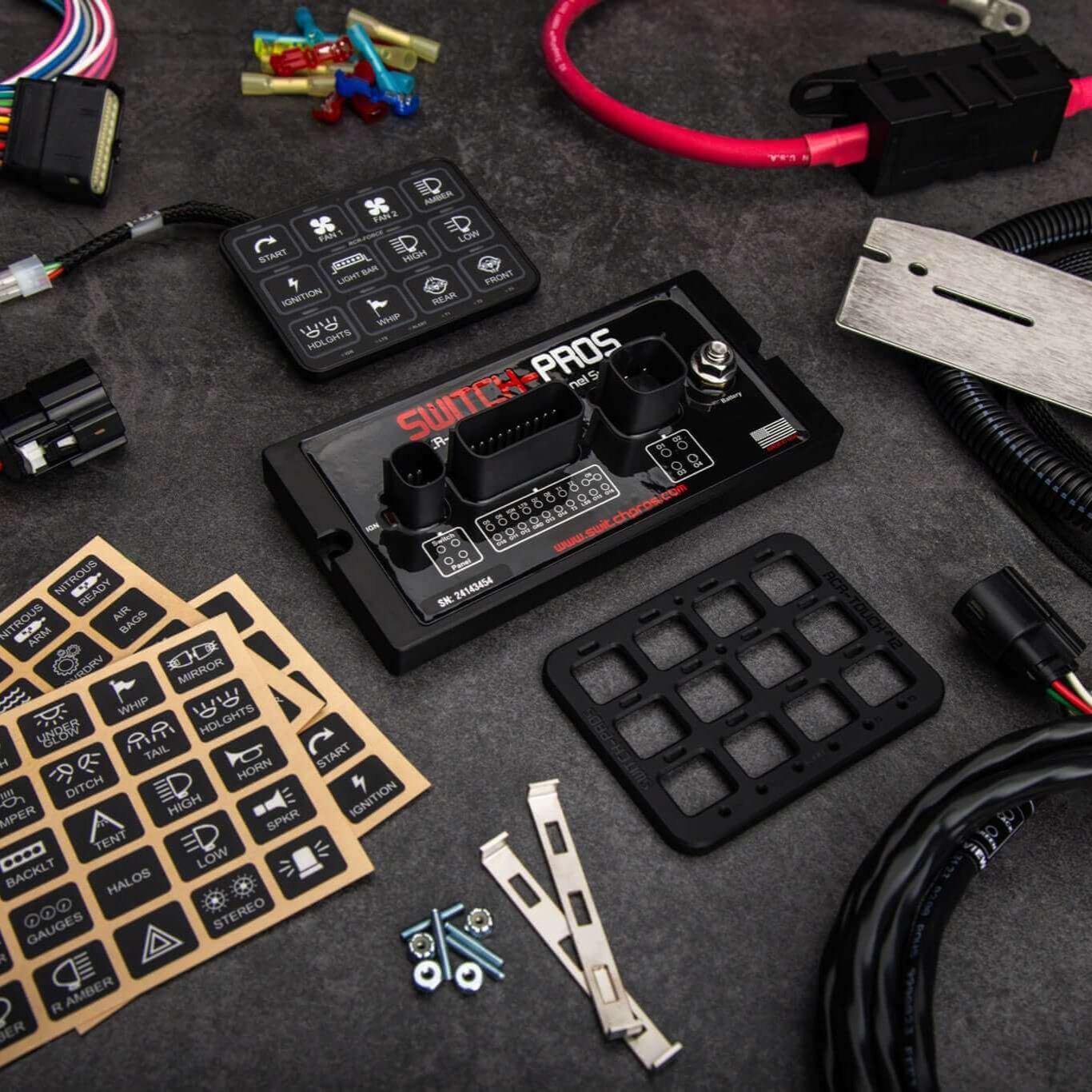 Switch Pros RCR Force 12 Switch Panel Power System