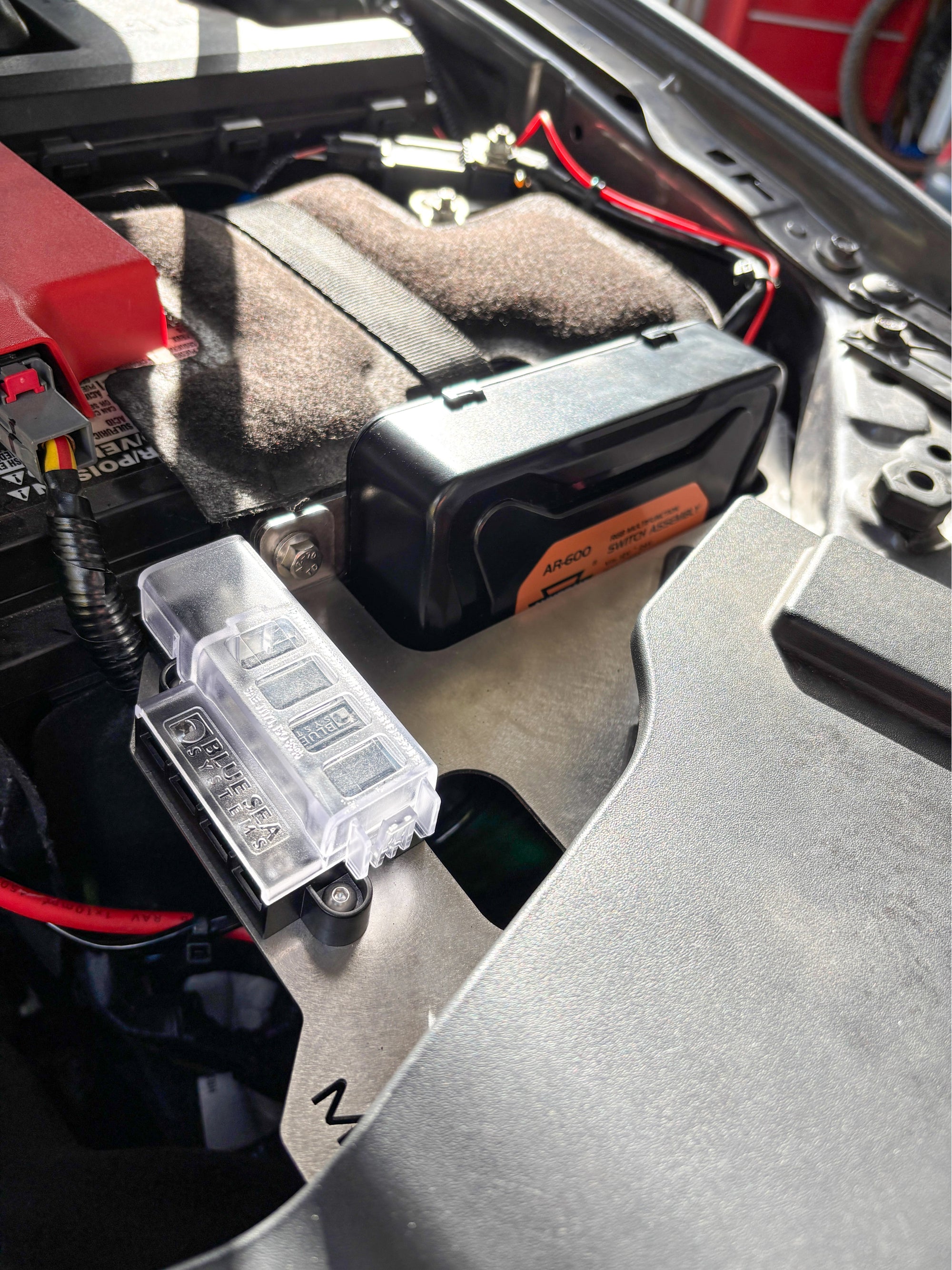 Ford Ranger PX2/PX3/Raptor/5th Gen Auxbeam AR800 Mounting Plate Kit