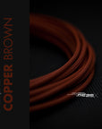 Copper Brown Braided Cable Sleeve