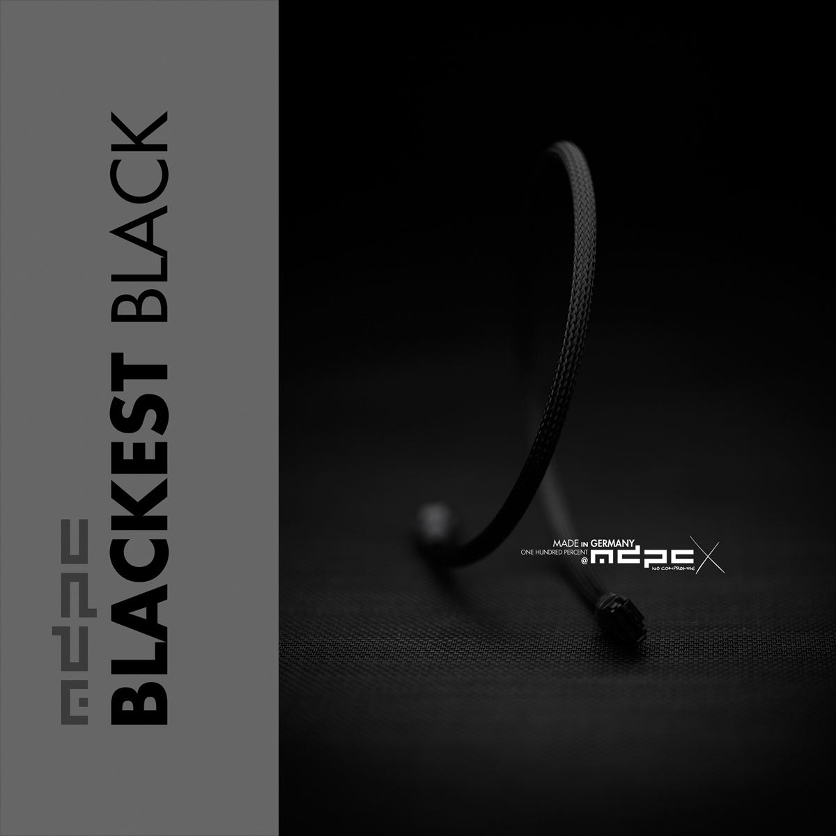 black cable sleeve