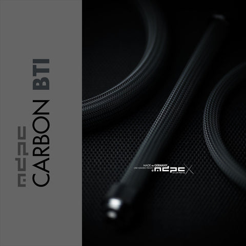 Carbon BTI Braided Cable Sleeve