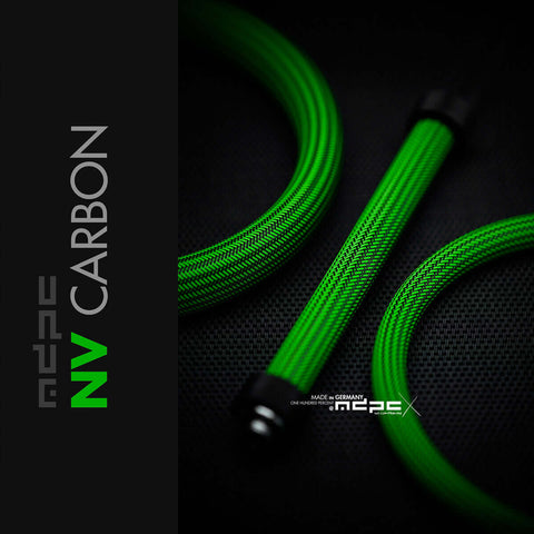 NV Carbon Braided Cable Sleeve