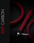 Red Carbon Braided Cable Sleeve