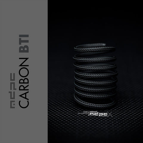 Carbon BTI Braided Cable Sleeve