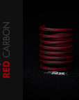 Red Carbon Braided Cable Sleeve