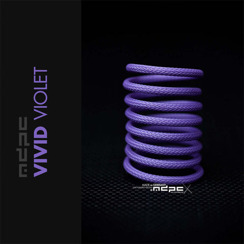 Vivid Violet Braided Cable Sleeve