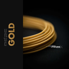Gold Braided Cable Sleeve