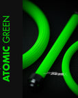 Atomic Green Braided Cable Sleeve