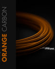 Orange Carbon Braided Cable Sleeve