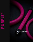 Purple² Braided Cable Sleeve featuring MDPC-X cable sleeving, made in Germany with vibrant colors.