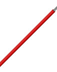 LSZH Automotive Wire (per meter) in vibrant red color, showcasing flexible tinned copper suitable for automotive applications.