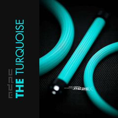 The Turquoise Braided Cable Sleeve