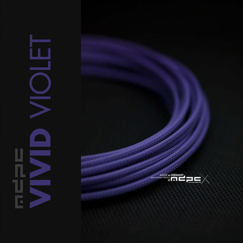 Vivid Violet Braided Cable Sleeve