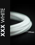 XXX White Braided Cable Sleeve