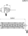 20 INCH S2 SERIES LED LIGHT BAR - MIL-SPEC DESIGNS