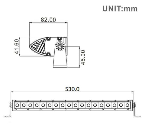 21 INCH S1 SERIES LED LIGHT BAR - MIL-SPEC DESIGNS