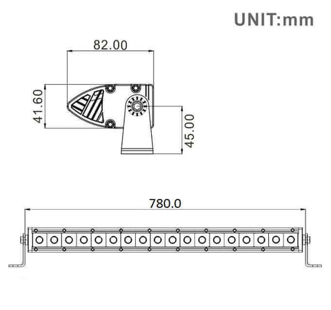 31 INCH S1 SERIES LED LIGHT BAR - MIL-SPEC DESIGNS