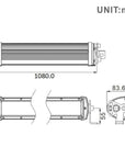 42.5 INCH D1 SERIES LED LIGHT BAR - MIL-SPEC DESIGNS