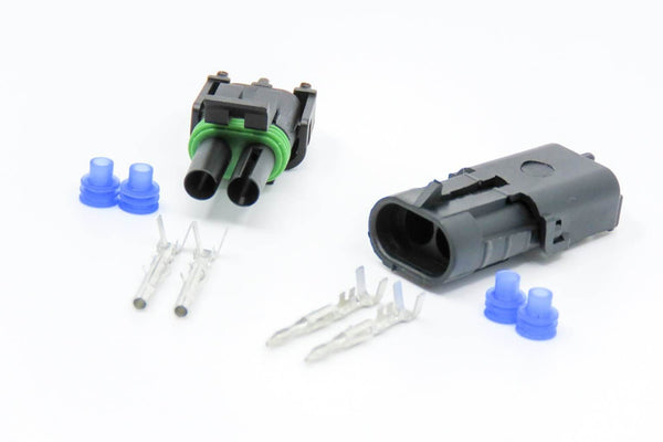 Delphi 2 pin connector kit - MIL-SPEC DESIGNS