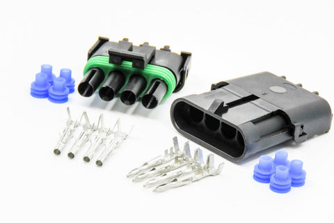 Delphi 4 pin connector kit - MIL-SPEC DESIGNS